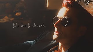 Crowley amp Aziraphale  take me to church [upl. by Enawd]