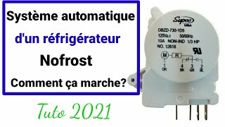 Comment fonctionne la minuterie de dégivrage dun réfrigérateur NofrostDefrost timer [upl. by Sandor615]