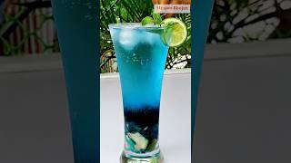 Blue lagoon mocktail Summer Refreshing Drink easy mocktail recipe [upl. by Bussy]