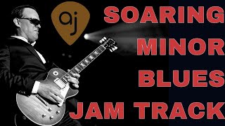 Bonamassa Style Minor Blues Backing Track in E Minor 6​​8  158 BPM [upl. by Bekha]