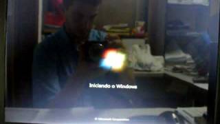 ASUS P5KPLAM iniciando windows 7 [upl. by Lehar]