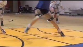 Volleyball Drills  Lateral Quickness [upl. by Ynoble]