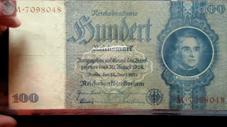 Banknoten Sammlung 02 Deutsches Reich 19231945 [upl. by Anasiul]