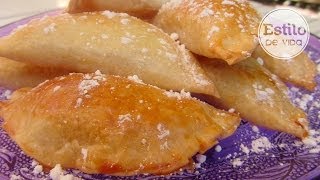 Empanadillas dulces  Postre fácil [upl. by Wilde]