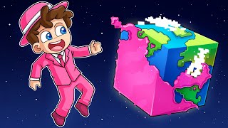 ¡Minecraft PERO TODO es ROSA 😮🩷✨ MINECRAFT PERO SILVIOGAMER [upl. by Jarred]