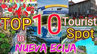 TOP 10 BEST TOURIST SPOTS IN NUEVA ECIJA  TOURIST ATTRACTIONS  iancanillas [upl. by Drhcir]