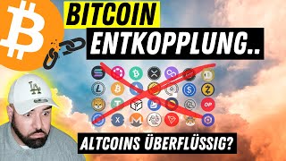 Hat BITCOIN sich ENTKOPPELT [upl. by Hoffmann]