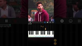 Kabir Singh Sad BGM Piano shorts shortvideo kabirsingh piano [upl. by Auqkinahs]