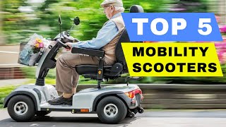 Top 5 Best Mobility Scooter 2024 Review  Best Folding Lightweight amp Electric Mobility Scooters [upl. by Harbot]