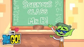 The Titans GoBack to School 📝  Teen Titans Go  Cartoon Network [upl. by Armanda]