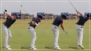 Rory Mcilroy Swinging Pure amp Powerful  The Open 2022 [upl. by Aviv]