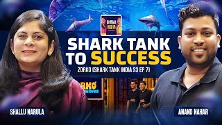 From Shark Tank to Success Zorkos Journey  Shallu Nisha Podcast [upl. by Nagoh]