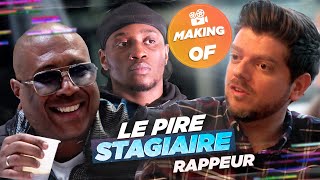 Le Pire Stagiaire Rappeur JNR  le makingof [upl. by Cottrell]