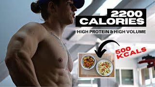 2200 CALORIES Full Day of Eating [upl. by Amuwkuhc303]