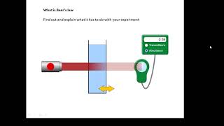 BTEC Applied Science Unit 2 Colorimetry 2 [upl. by Milka410]