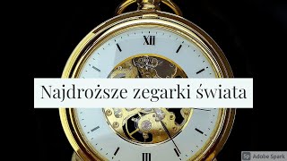 Najdroższe zegarki świata Patek [upl. by Berns]