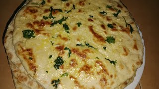 GARLIC NAAN BREAD RECIPE HOW TO MAKE NAAN BREAD india indianfood [upl. by Katrine]