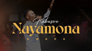 NAYAMONA AMAKA  KABUSWE Official Live Video [upl. by Hegyera]