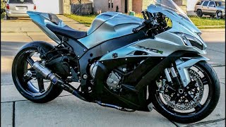 CBR 1000RR SP1 vs Yamaha R1M vs Kawasaki ZX10R ZX14 vs BMW S1000RR Throwback [upl. by Enhpad402]