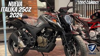 Nueva Italika 250z 2024😱  ¡Nuevo Modelo🔥  ¡Cosa Bien Hecha💯 [upl. by Sella259]