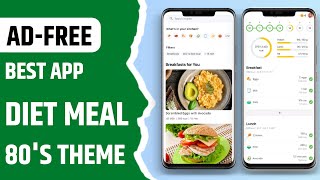 Best Free Diet Meal Planner App for Android [upl. by Nemrak520]