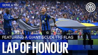 LAP OF HONOUR ⭐⭐ INTER 20 TORINO ⚫🔵 [upl. by Teagan]