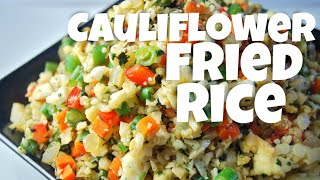 Cauliflower Fried Rice  healthy recipe channel [upl. by Archibaldo]