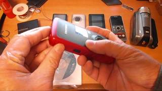 Samsung HMXW190 waterproof shockproof Full HD camcorder [upl. by Drarreg662]