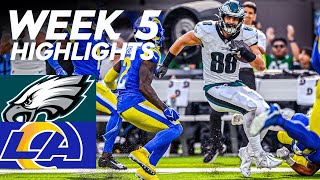 Eagles vs Rams  2023 Week 5 Highlights [upl. by Nylehtak]