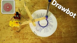 How to make a drawing robot – Spirograph – DIY Robot [upl. by Inus213]