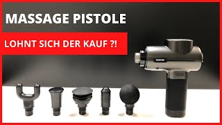 Effektive Massage mit Massagepistole  RENPHO mini  Massage Gun Test und Review 2022  Deutsch [upl. by Neeruam631]