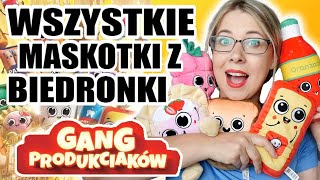 WSZYSTKIE MASKOTKI Z BIEDRONKI GANG PRODUKCIAKÓW biedronka gangprodukciakow [upl. by Fortier]