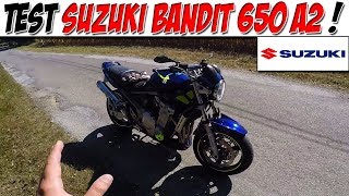 Moto Vlog 149  TEST SUZUKI BANDIT 650 A2  Une Moto INCREVABLE  😱 [upl. by Stanfill]