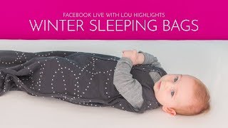 Winter Sleeping Bags  FB Live May 2018 [upl. by Fradin]