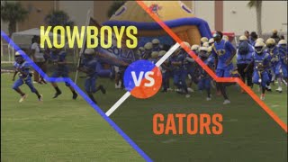 8u Osceola Kowboys vs Gainesville United Gators [upl. by Mailliwnhoj]