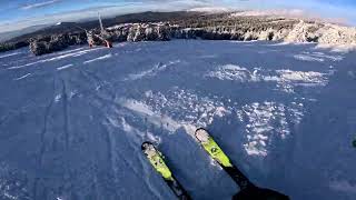 Dec 23  Kopaonik  Pancev vrh 4e slope ski downhill [upl. by Kellen]