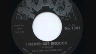 Billy the kid Emerson  I never get enough [upl. by Idden857]