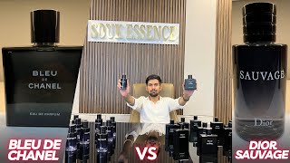 Dior Sauvage VS Bleu De Chanel Which One To Buy In 2024 [upl. by Philbert]