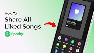 How To Share All Liked Songs On Spotify [upl. by Llerot736]