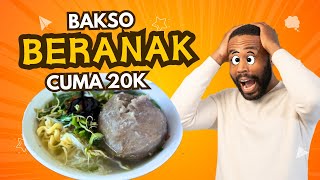 KESERUAN MENCARI BAKSO BERANAK HARUS MELEWATI JEMBATAN GANTUNG [upl. by Towney]