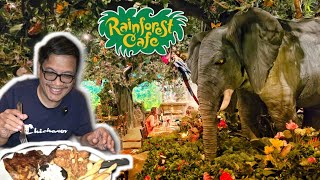 Dinner in the Jungle Rainforest Cafe  Atlantic City NJ rainforestcafe [upl. by Thain111]