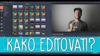 KAKO EDITOVATI VIDEO  Movavi Video Editor [upl. by Polk950]