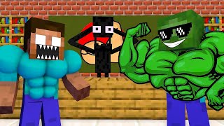 WHO IS THE STRONGEST MOBS  Minecraft Animation [upl. by Latoniah]