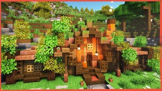 Minecraft How to build a Hobbit Hole [upl. by Quartus]