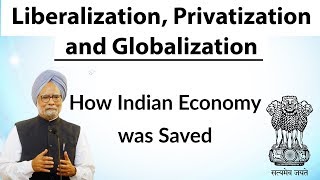 English Liberalization Privatization and Globalization  How Indian economy was saved in 1991 [upl. by Shiekh]