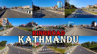 4K 🇳🇵 Kathmandu Ring Road Chakra Path Ride in 8 Lane Road in Nepal  Koteshwor to Kalanki 2023 [upl. by Aehr197]