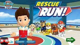 PAW Patrol Rescue Run By Nickelodeon  iOS  iPhoneiPadiPod Touch Gameplay [upl. by Norahc]