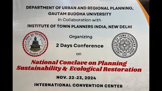 National Conclae on planning Sustainability and Ecological Restoration [upl. by Atik]