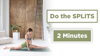 Learn to do the splits in 2 minutes 610 difficulty [upl. by Jordana10]