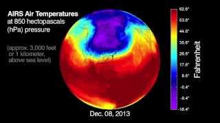 Polar Vortex Behind US Big Chill [upl. by Melquist358]